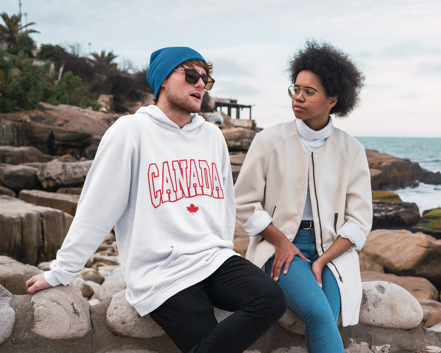 Arched Canada Hoodie or Tee