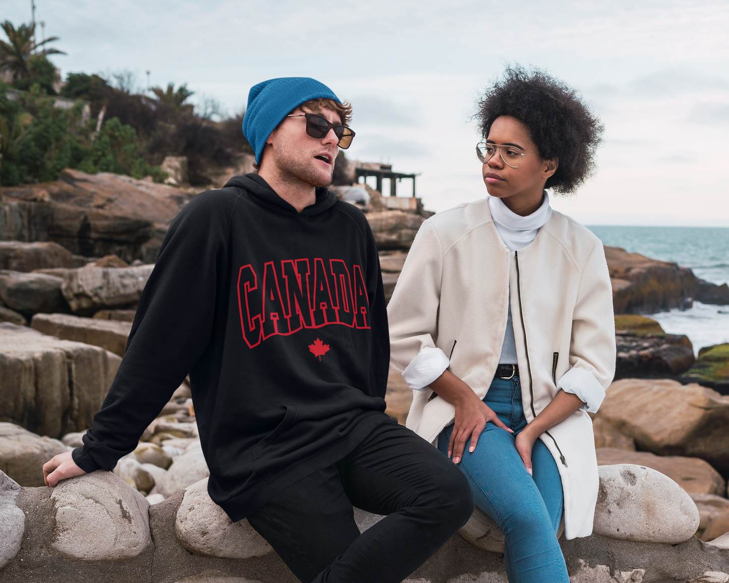 Arched Canada Hoodie or Tee