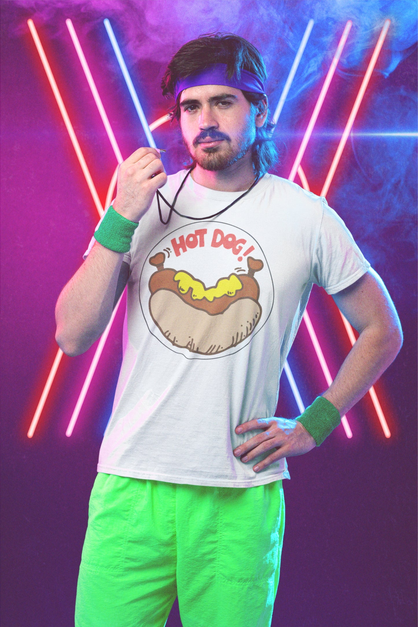 Scratch 'n Sniff Sticker Hot Dog Tee