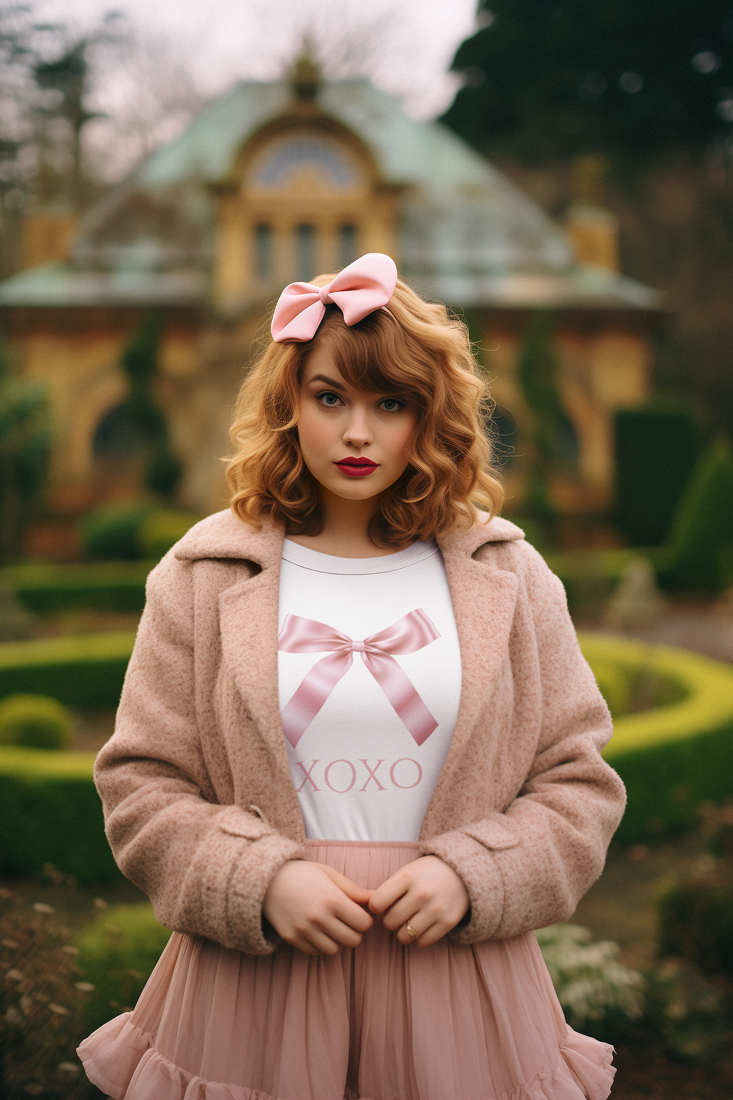 XOXOXO Pink Bow