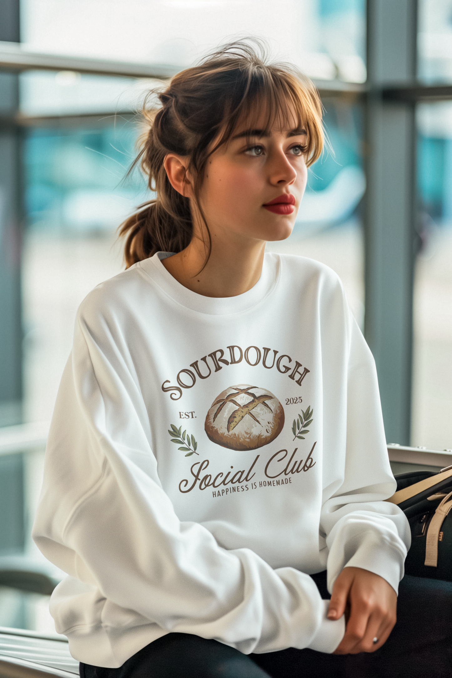 Sourdough Social Club Crewneck Sweater