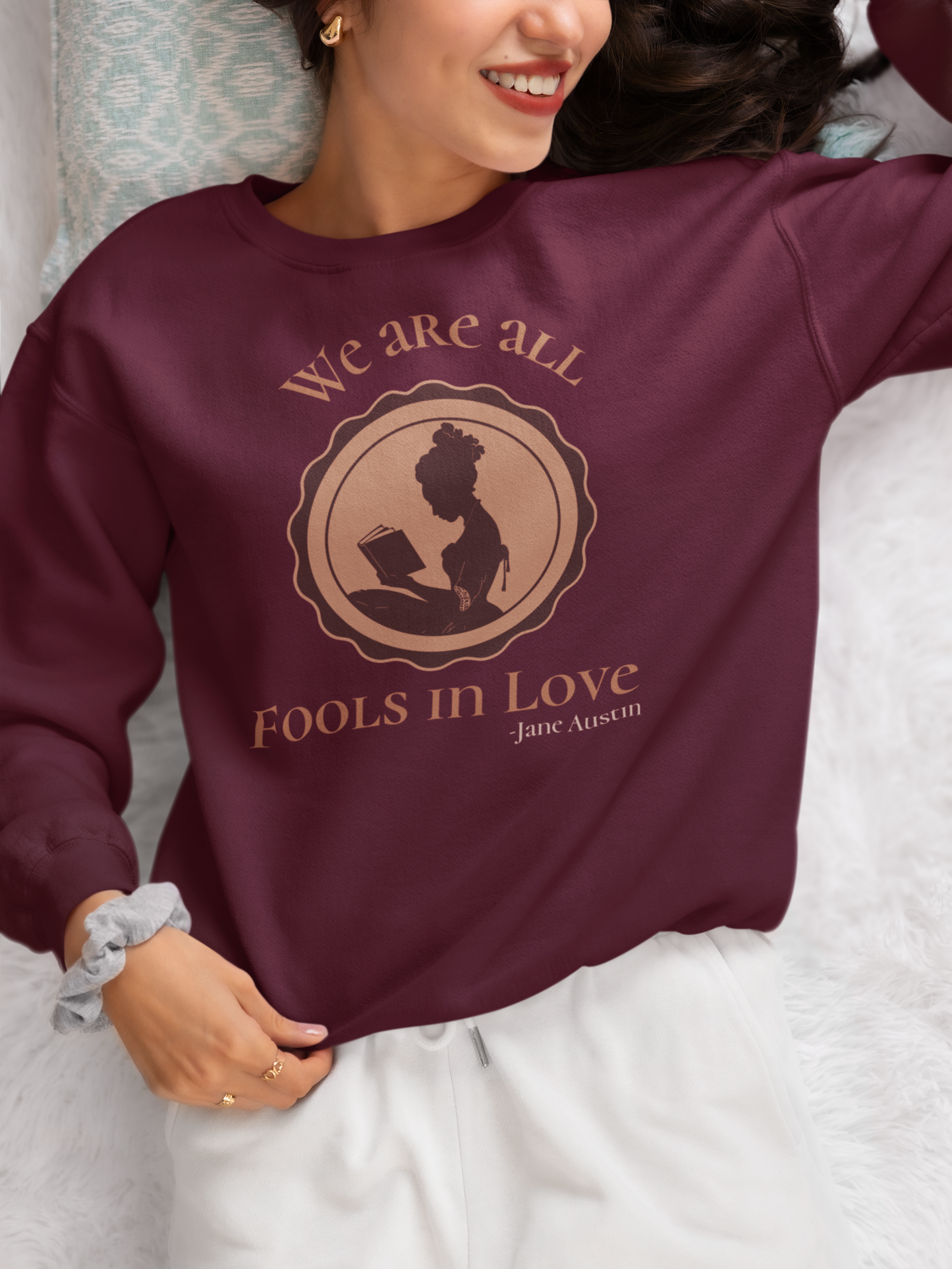 We Are All Fools In Love Tee or Crew