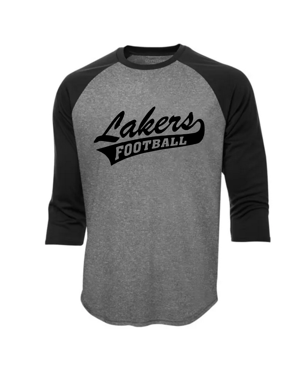 Lakers Football Performance Raglan Shirts