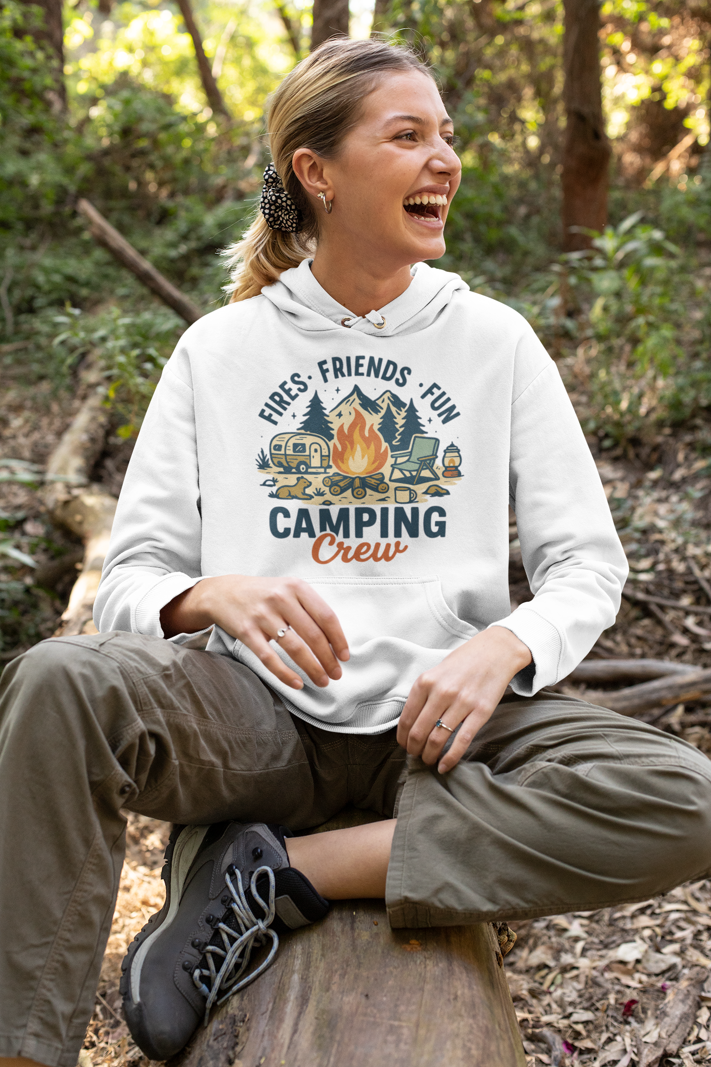Camping Crew Hoodie or Tee