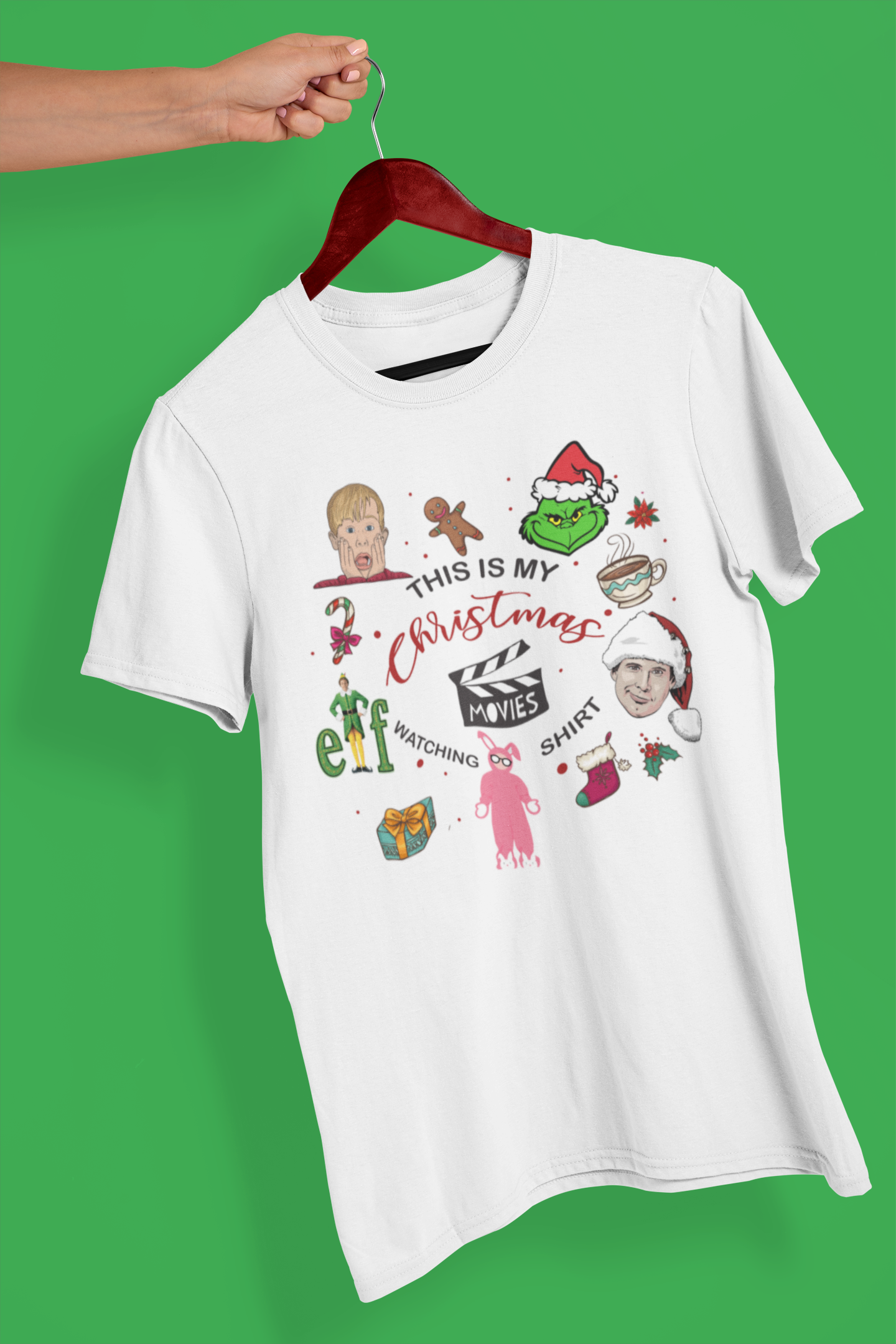Holiday Movie Watching Tee
