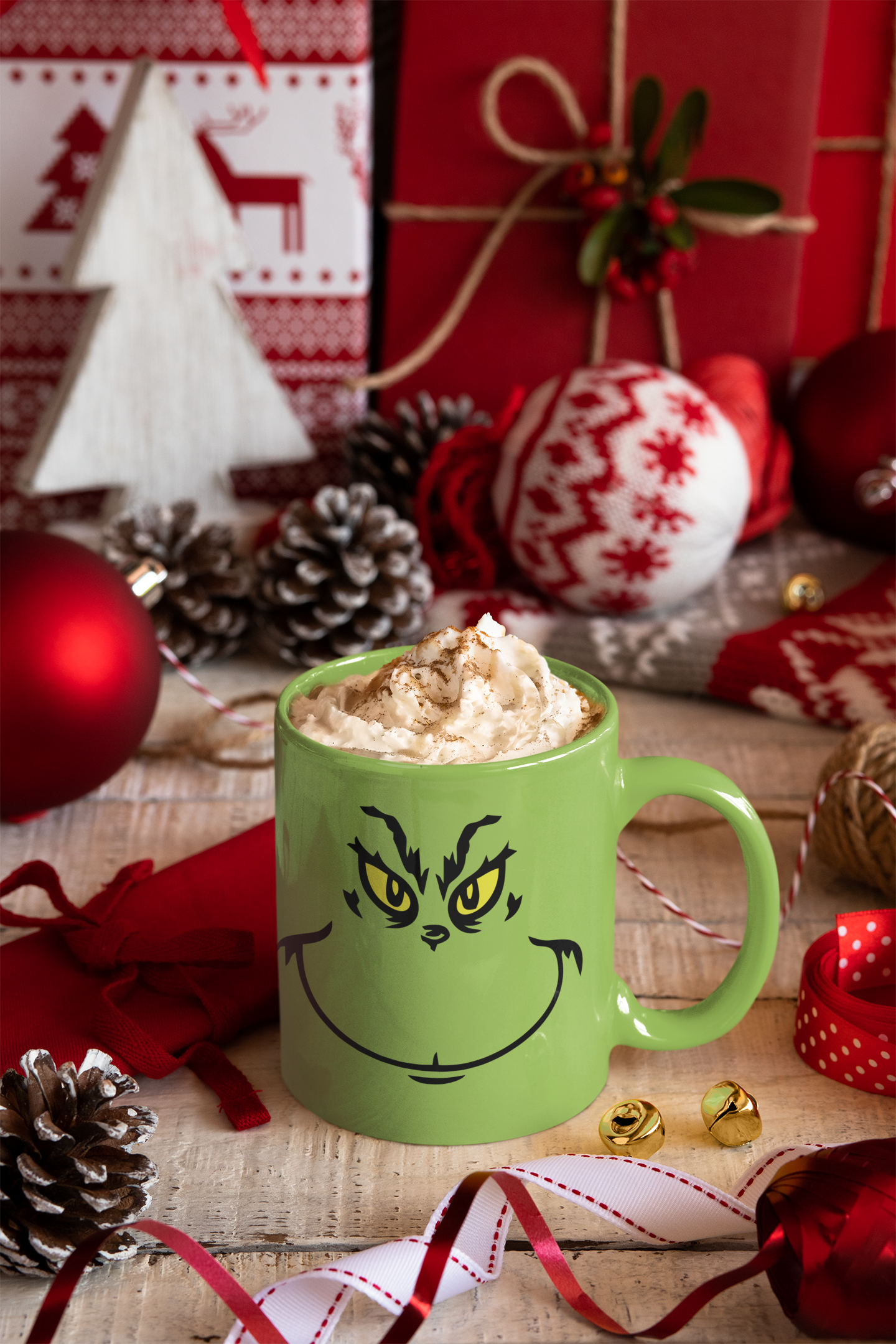 Matte 11oz Grinch Mug
