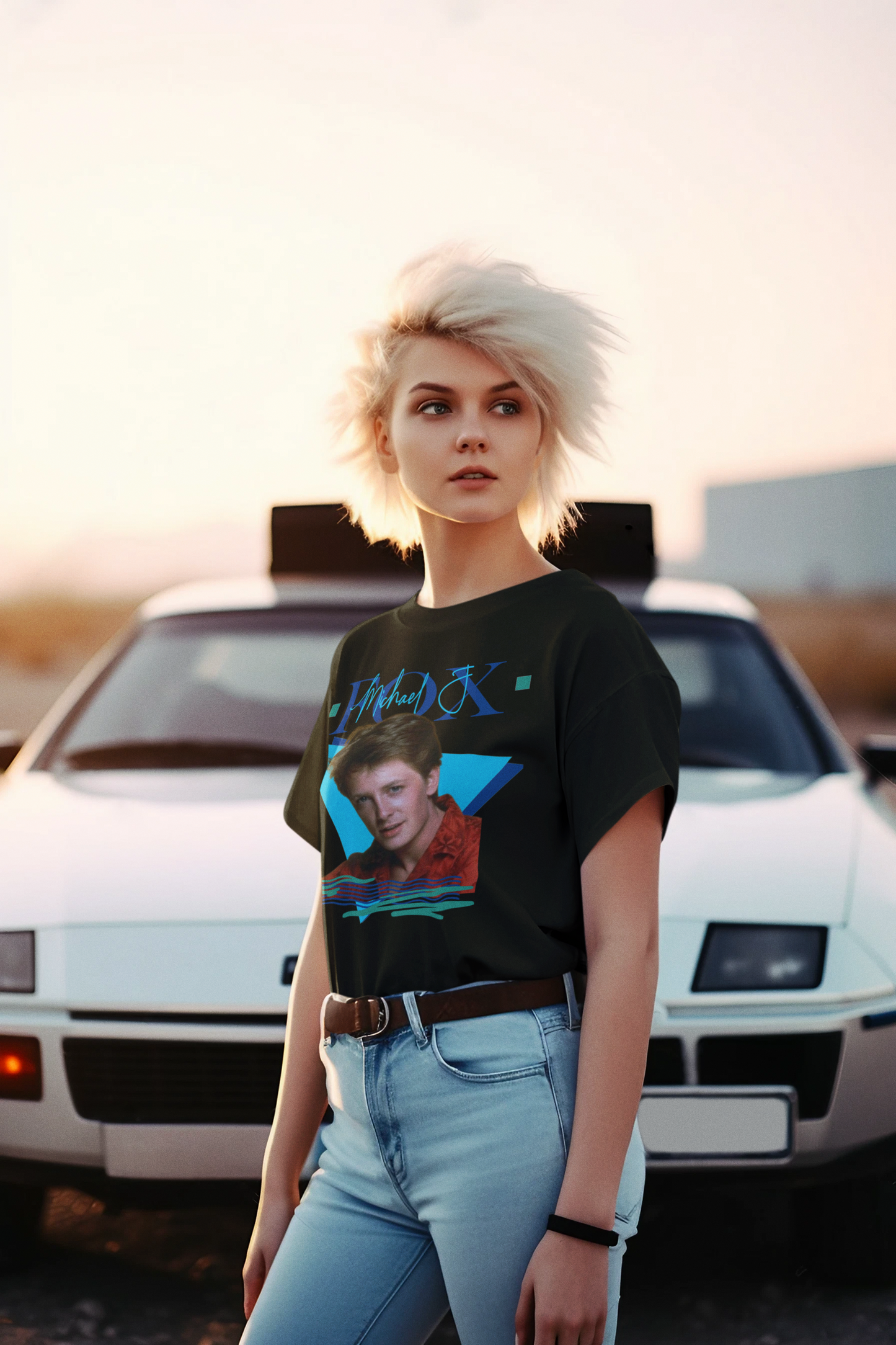 80s Teen Heartthrob Tee -- Michael J Fox