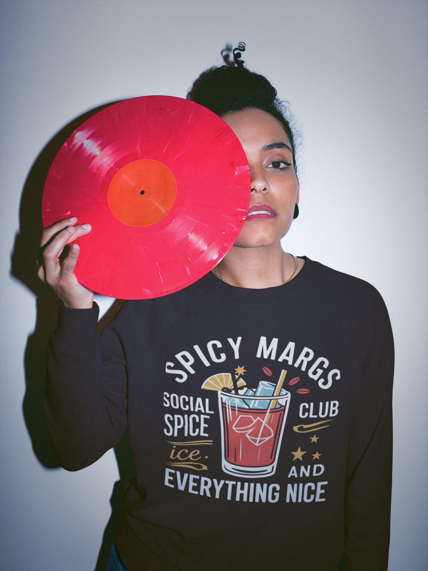 Spicy Margs Social Club Crewneck Sweater