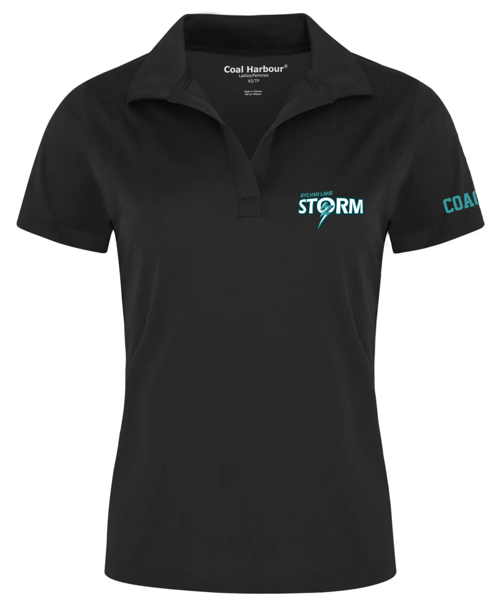Sylvan Lake Storm Coach's Polo Shirts Ladies and Mens