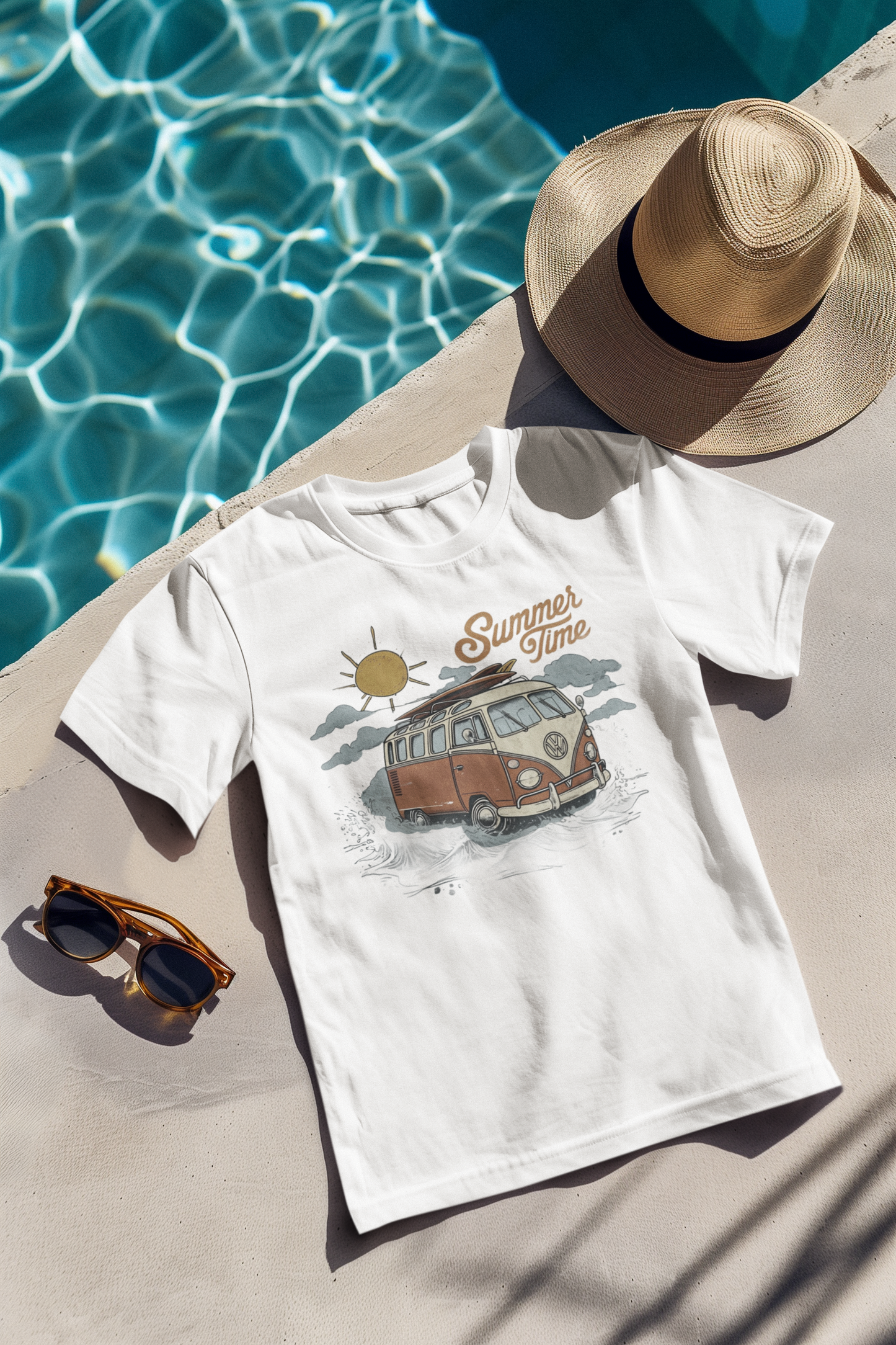 Summer Vibes VW Van Lift Tee