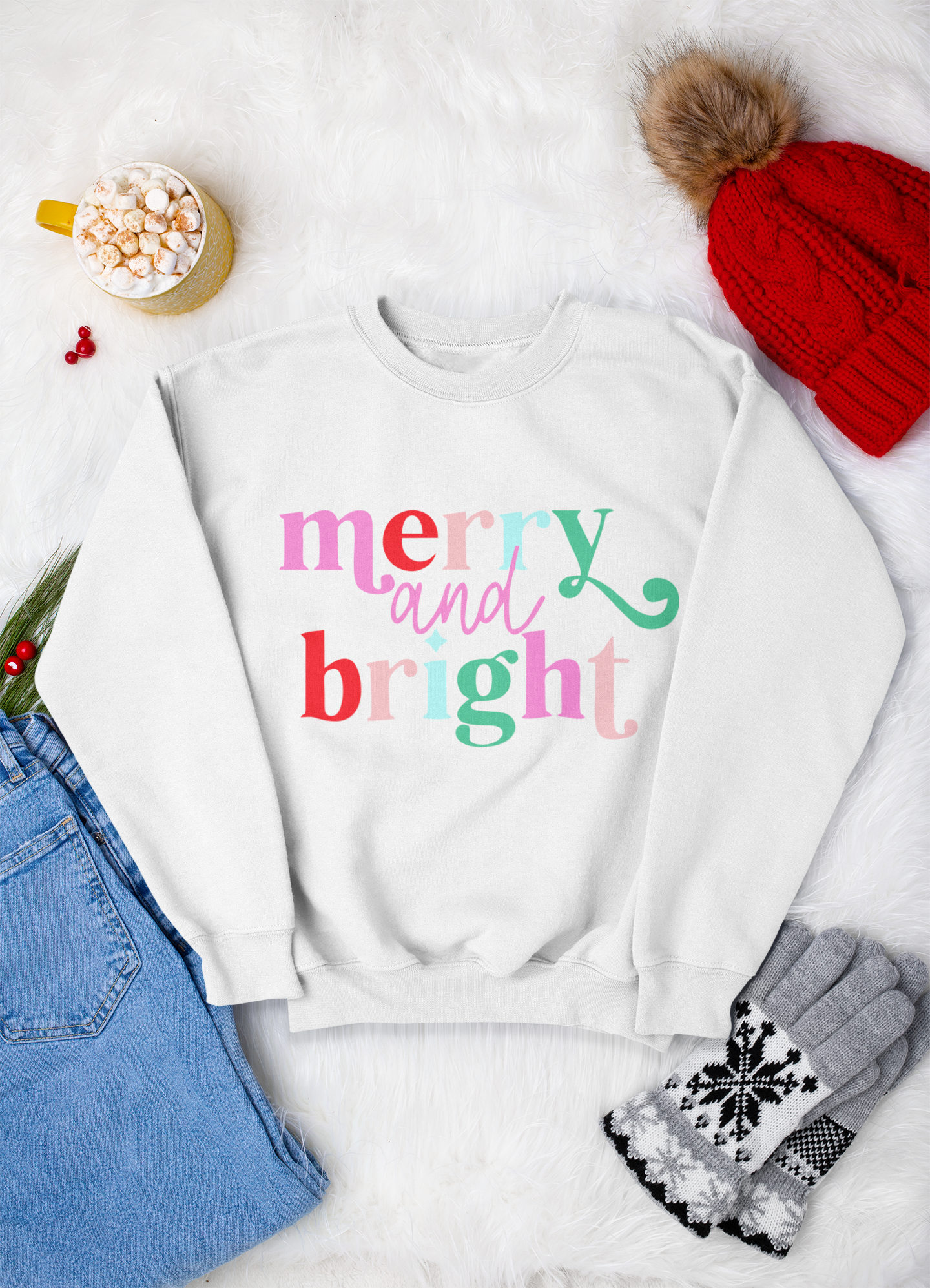 Merry & Bright Sweatshirt