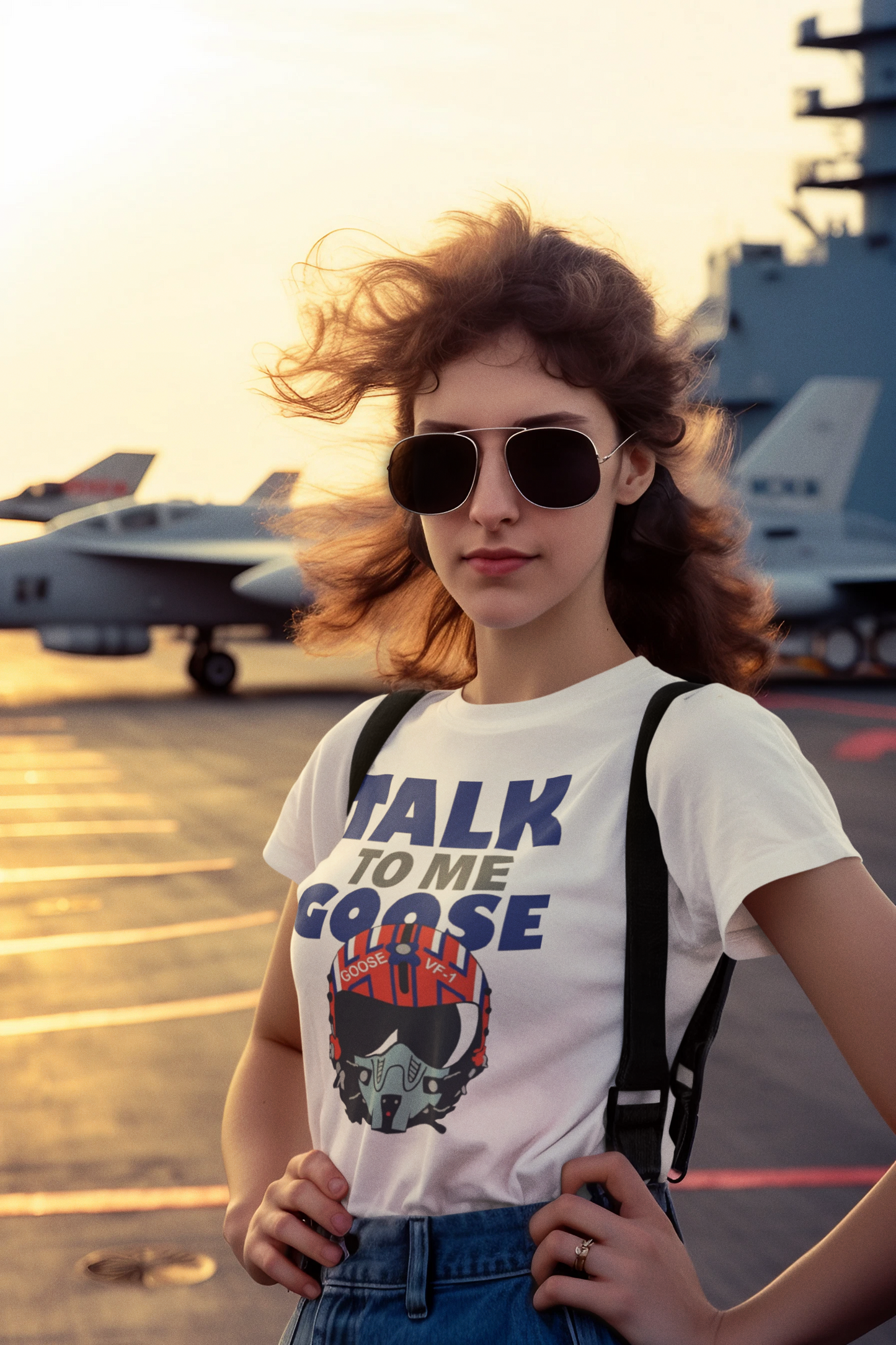 Talk To Me Goose Top Gun Tee