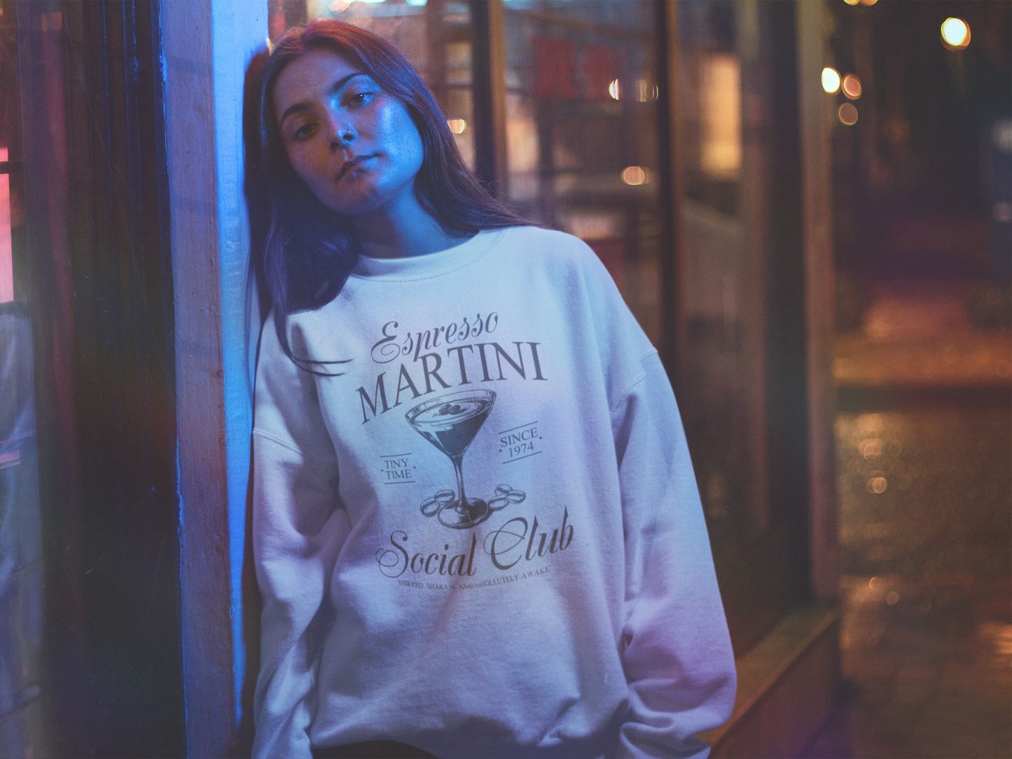 Espresso Martini Social Club Crewneck Sweater