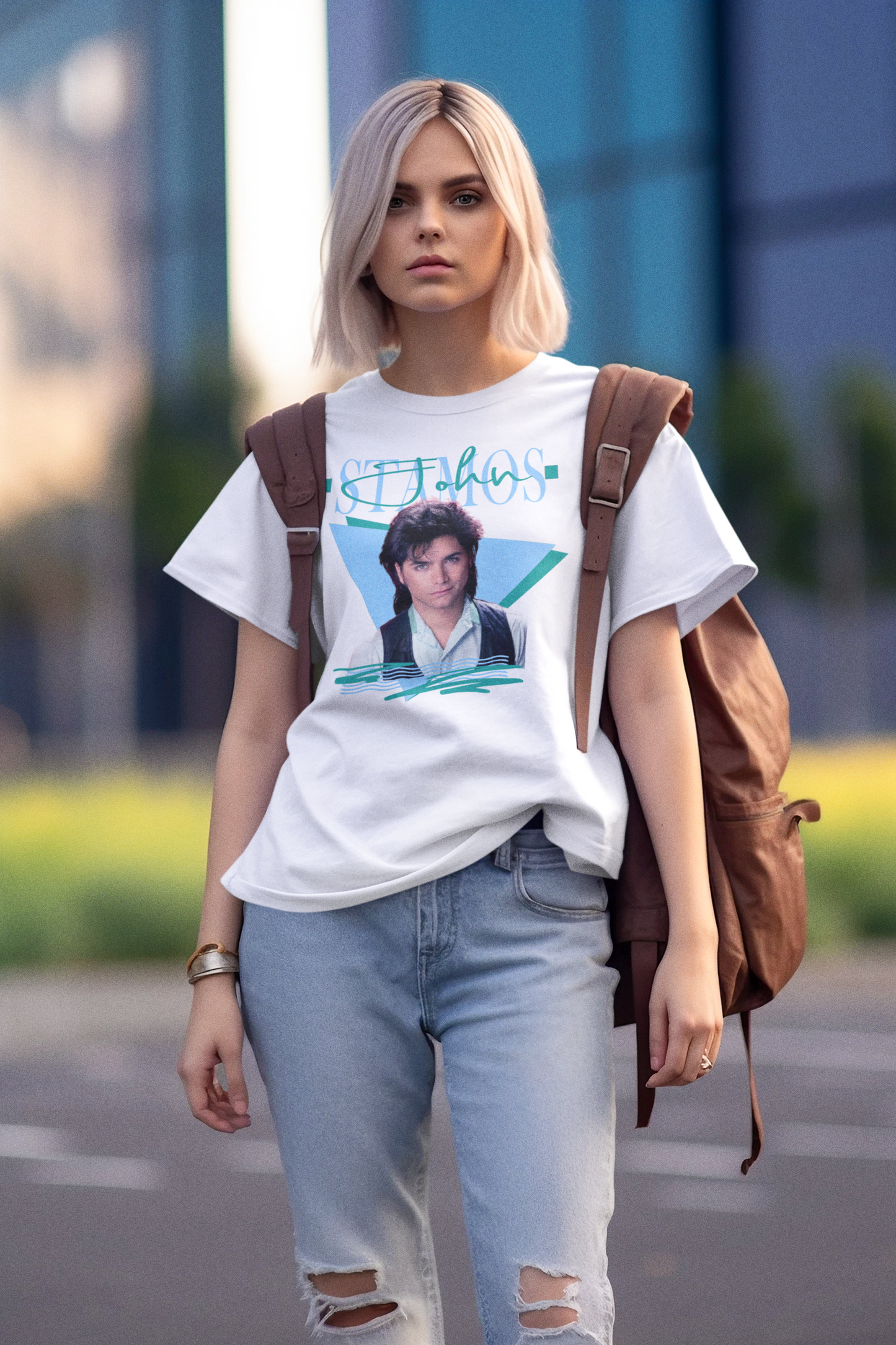 80s Teen Heartthrob Tee -- John Stamos