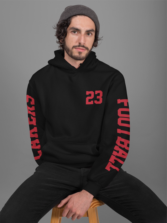 Lakers Football Custom Sleeve Hoodie