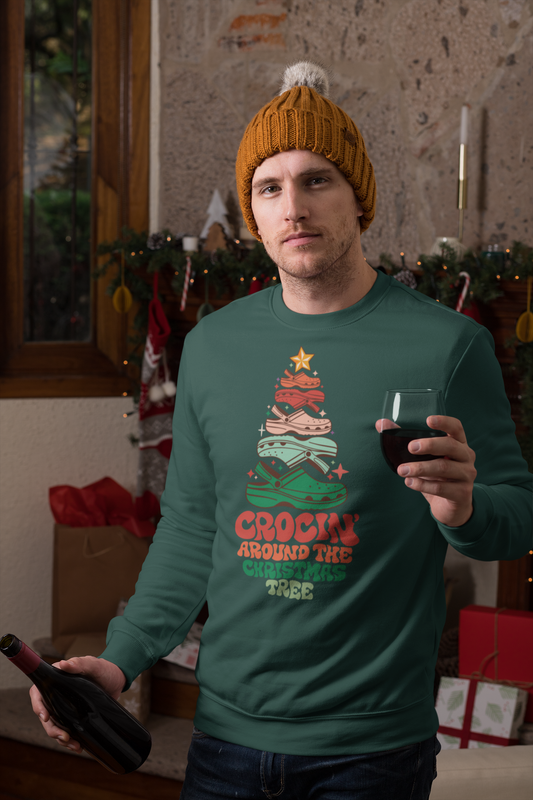 Crocin' Around The Christmas Tree Crewneck
