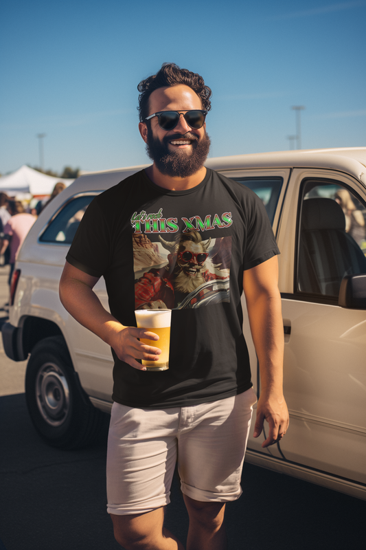 Let's Rock This Xmas Krampus Tee