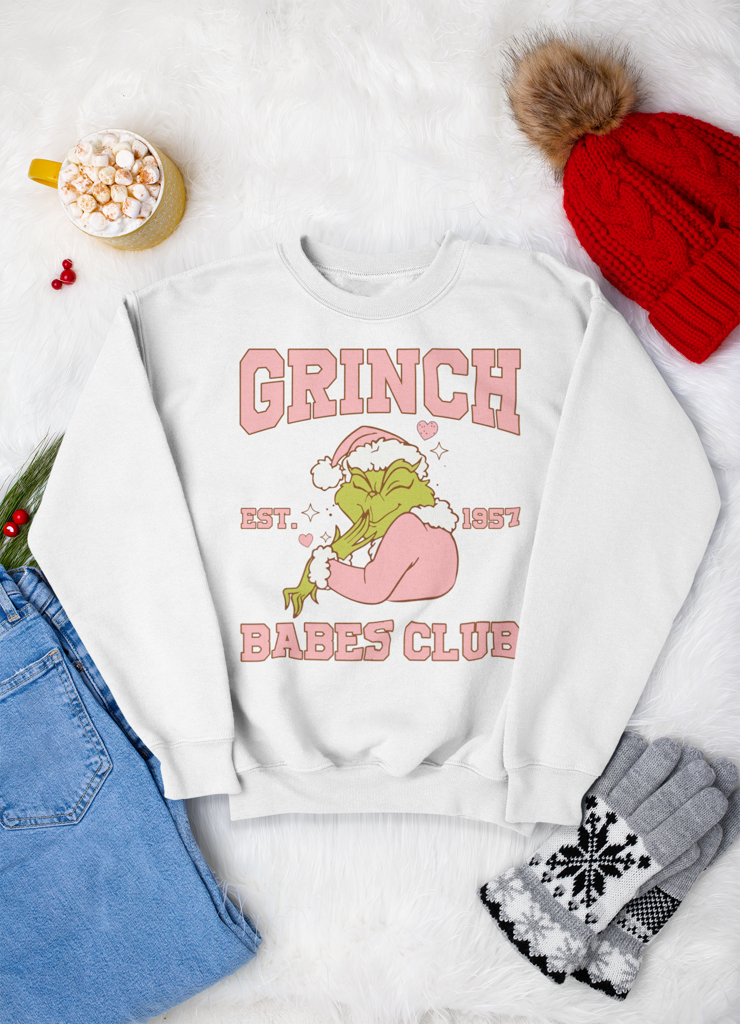 Grinch Babes Club Sweatshirt