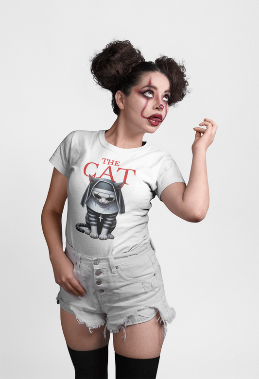 The Cat (The Nun parody) Tee