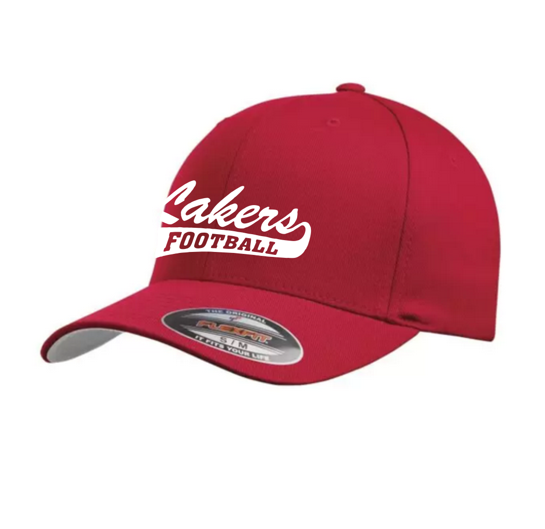 Lakers Football Embroidered FLEXFIT® WOOLY COMBED Ball Cap