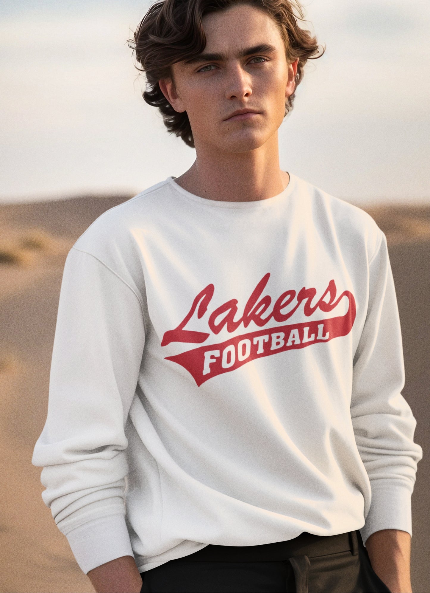 Lakers Adult Unisex Crewneck Sweater