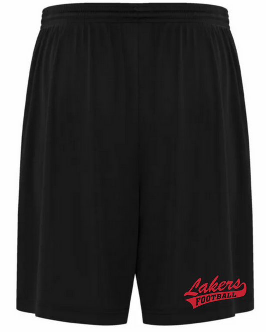 Lakers Adult Pro Team Performance Shorts with pockets 7" inseam