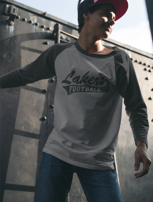 Lakers Football Performance Raglan Shirts