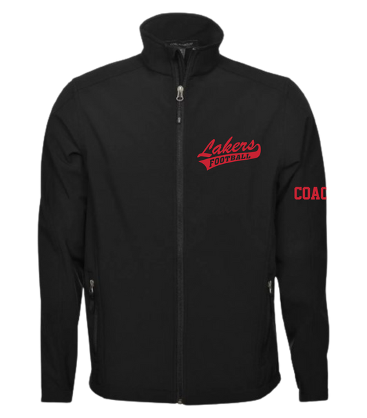 Lakers Mens Water Repellent Soft Shell Jacket