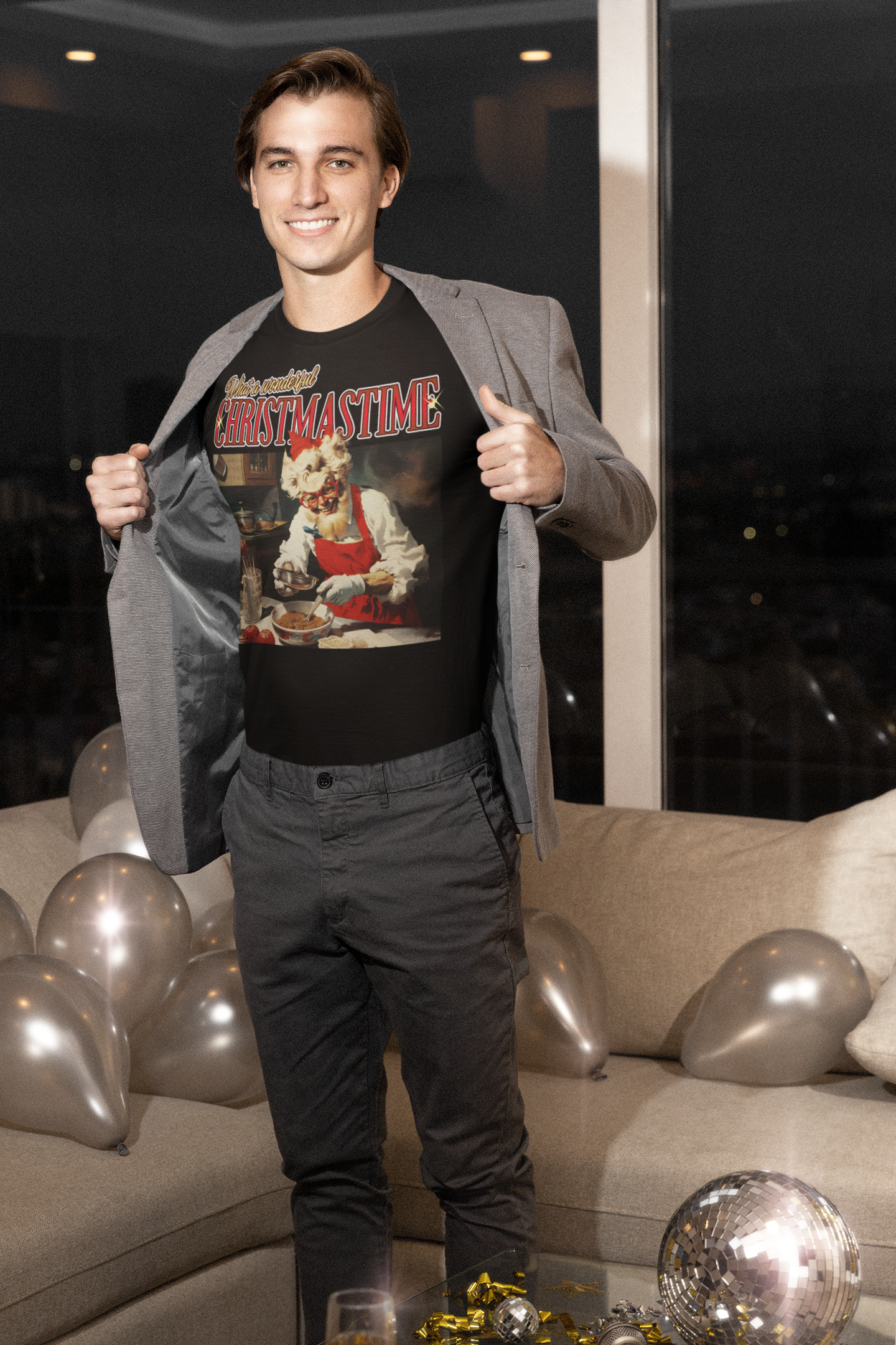 Wonderful Christmas Time Krampus Baking Tee