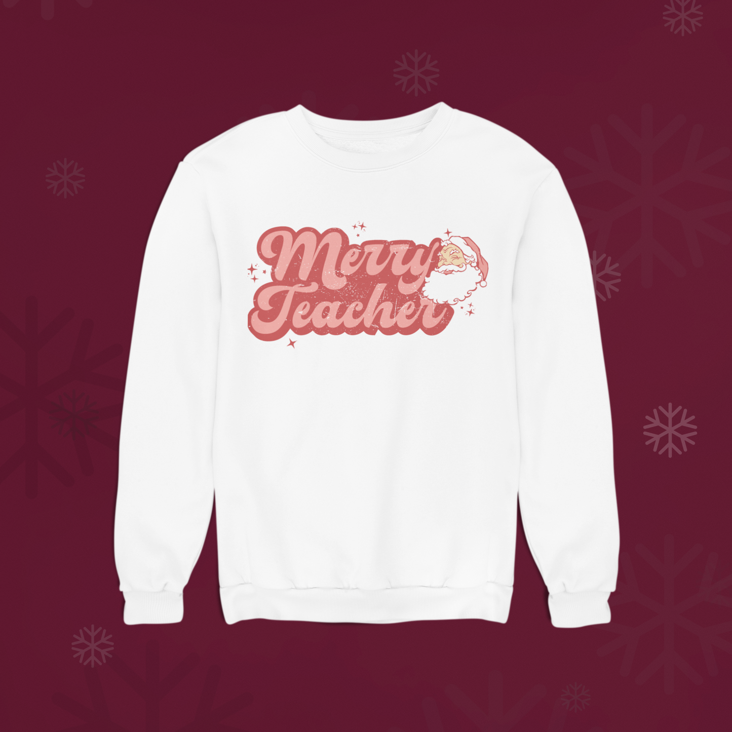 Merry Teacher Crewneck
