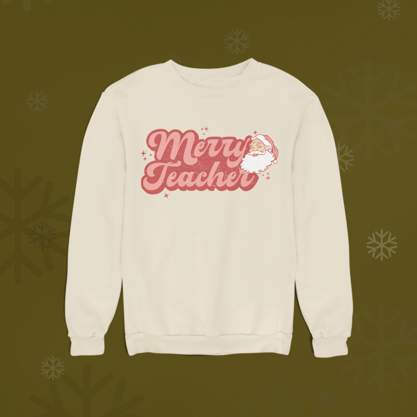 Merry Teacher Crewneck