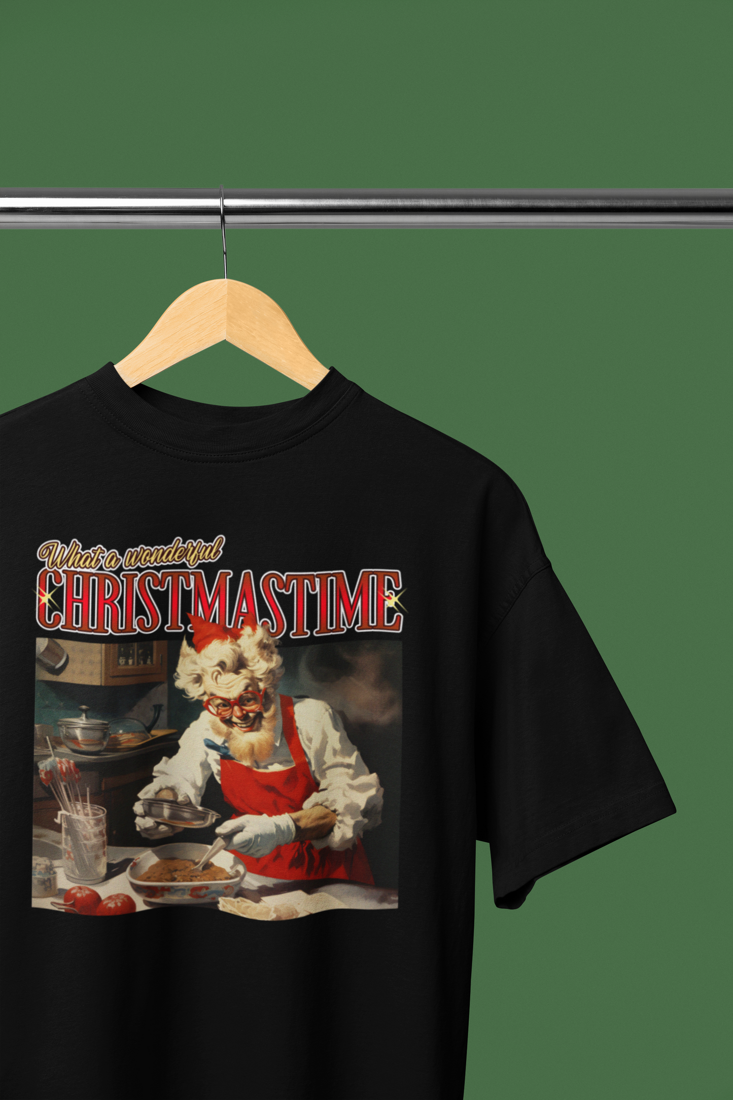Wonderful Christmas Time Krampus Baking Tee