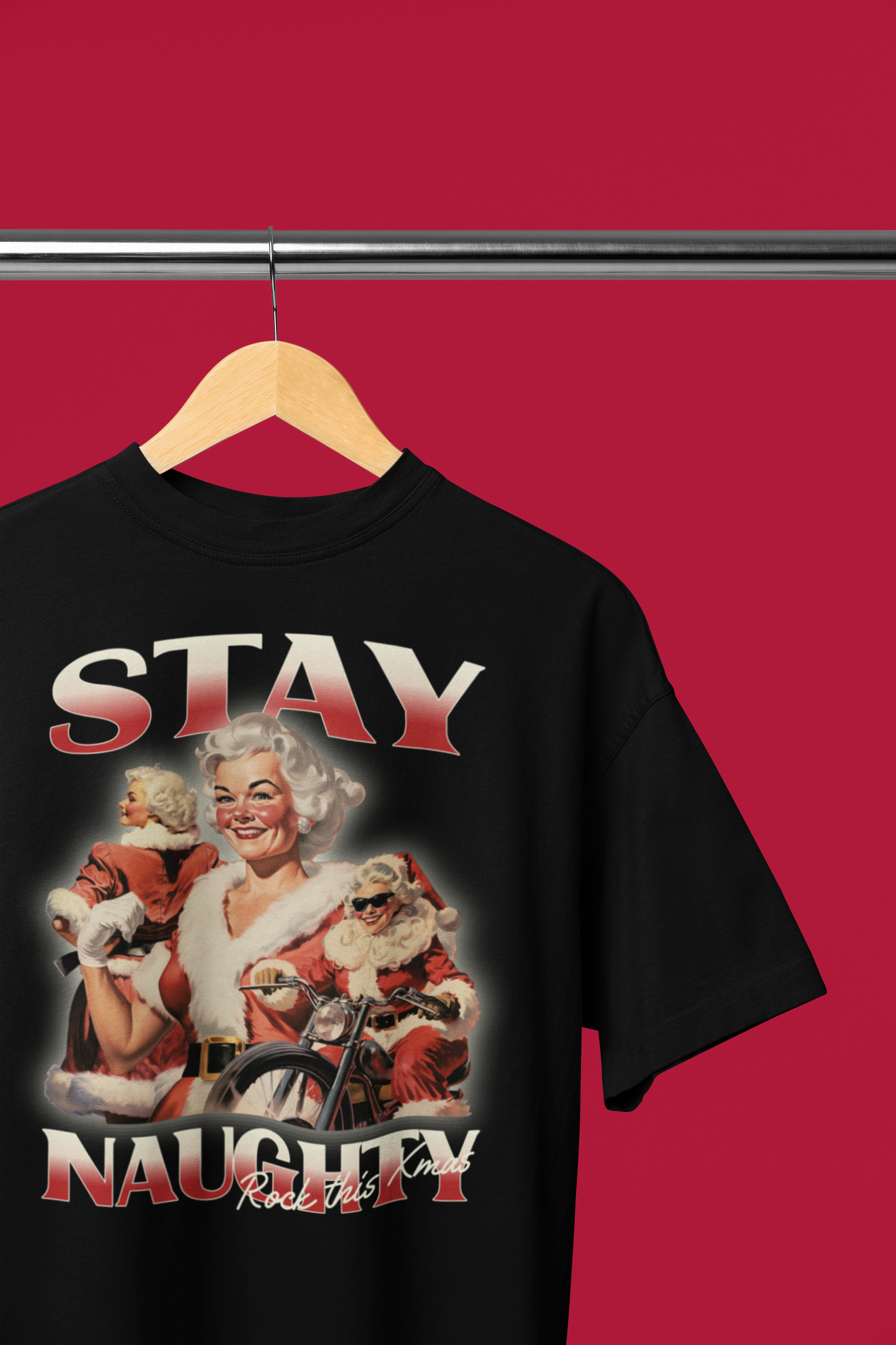 Stay Naughty Mrs Claus Tee