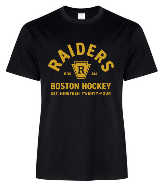 Adult Ringspun Vintage Raiders Rozanov Boston T-Shirt