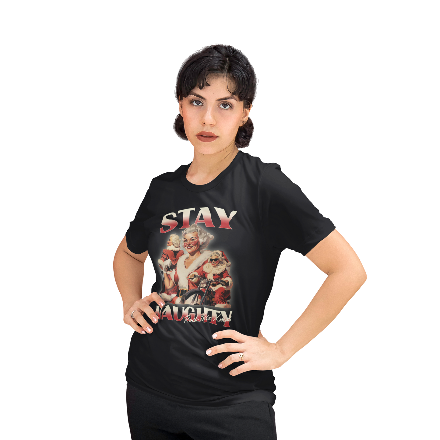 Stay Naughty Mrs Claus Tee