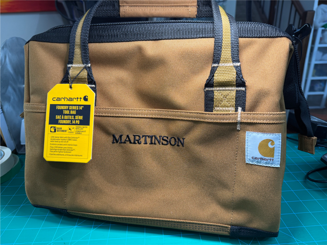 CARHARTT® FOUNDRY SERIES 14" TOOL BAG. 24L