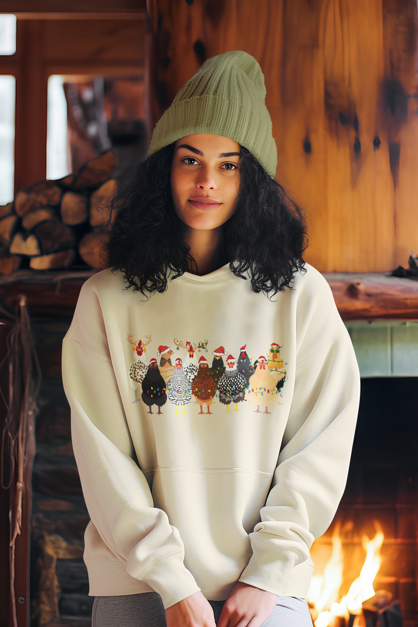 Christmas Hens Hoodie or Tee