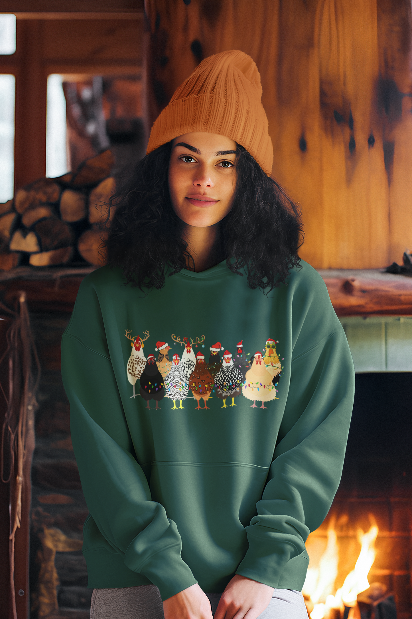 Christmas Hens Hoodie or Tee