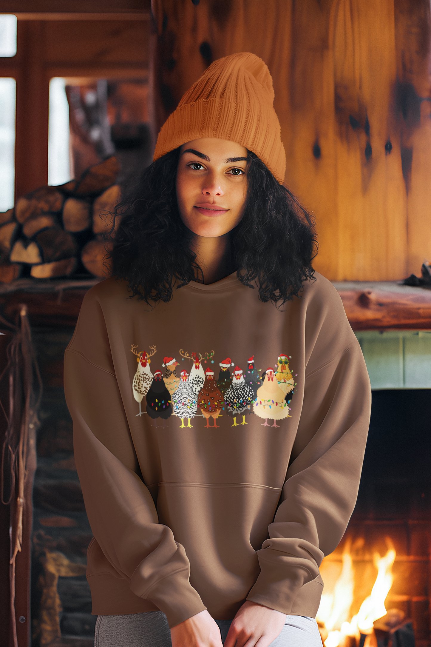 Christmas Hens Hoodie or Tee
